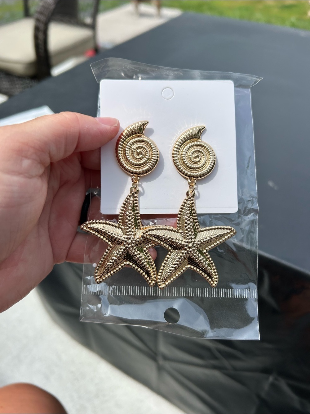 🔥$2 Gold Starfish Drop Earrings - Fashion Jewelry